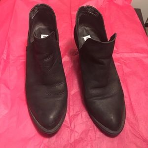 Steve Madden Black Booties